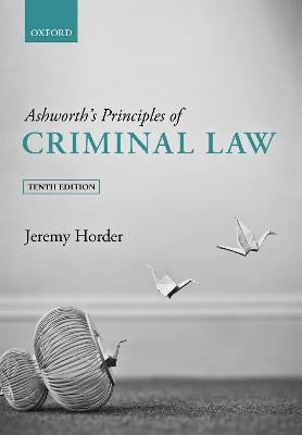 Principles of Criminal Law