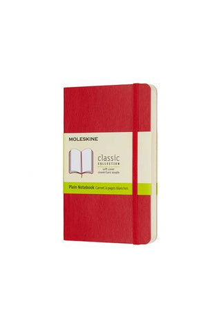 JOURNAL MOLESKINE CLASSIC SC POCKET PLAIN SCARLET RED