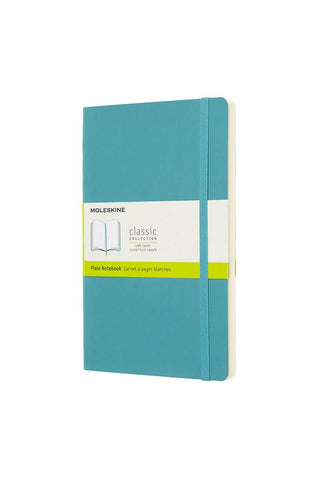 JOURNAL MOLESKINE CLASSIC SC LARGE PLAIN REEF BLUE