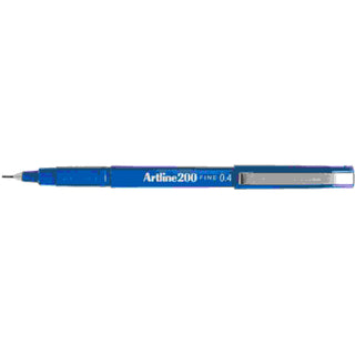 PEN ARTLINE 200 FINELINE 0.4MM BLUE