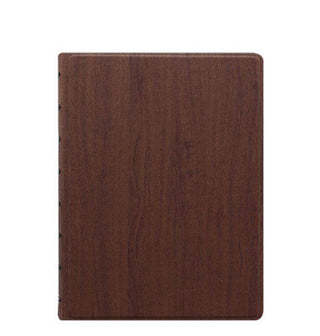 NOTEBOOK FILOFAX REFILLABLE A5 ROSEWOOD