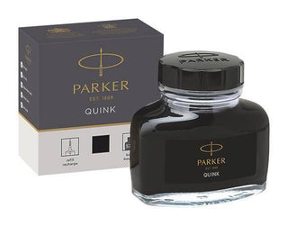 INK PARKER QUINK 57ML BOTTLE BLACK