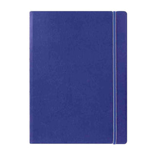 NOTEBOOK FILOFAX REFILLABLE A4 BLUE