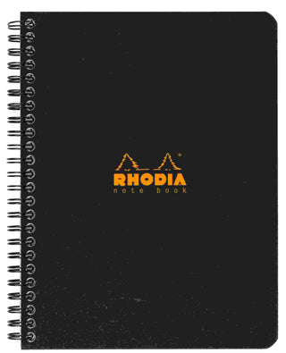 NOTEBOOK RHODIA CLASSIC WIRO A5 LINED BLACK