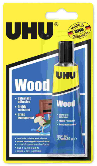 GLUE UHU WOOD 27ML