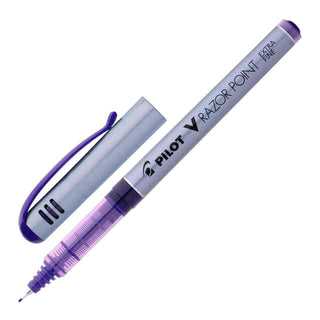 PEN PILOT V RAZOR POINT EXTRA FINE VIOLET