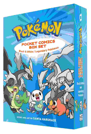 Pokemon Pocket Comics : Box Set Black and White Legendary Pokemon