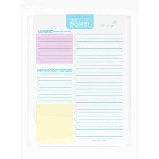 Pad Silvine Get It Done A5 Planner 60 Sheets