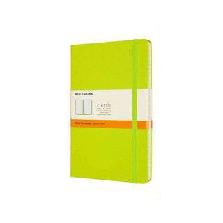 JOURNAL MOLESKINE CLASSIC HC LARGE RULED LEMON GREEN