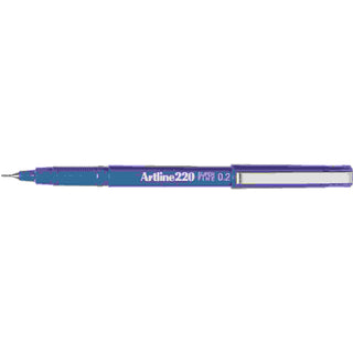 PEN ARTLINE 220 SUPER FINE 0.2MM BLUE