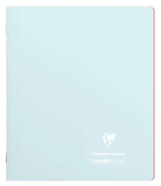 NOTEBOOK CLAIREFONTAINE KOVERBOOK A5 LINED ICE BLUE