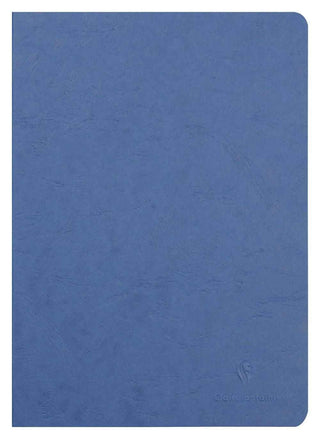 NOTEBOOK CLAIREFONTAINE STAPLED A4 BLANK BLUE