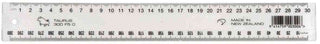 Ruler Taurus Clear 30cm