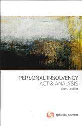 Personal Insolvency : Act and Analysis