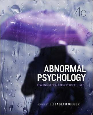 Abnormal Psychology : Leading Researcher Perspectives