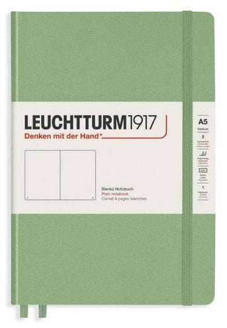 JOURNAL LEUCHTTURM 1917 MEDIUM PLAIN SAGE