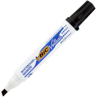 Whiteboard Marker Bic Velleda Chisel Black