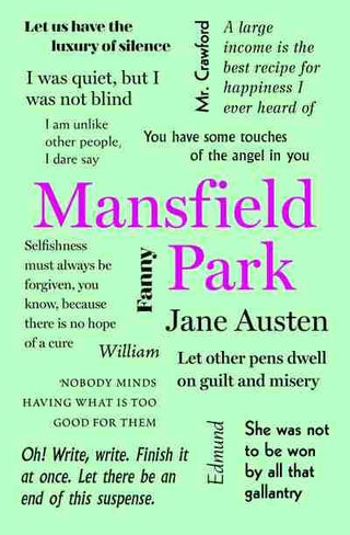 Mansfield Park : Word Cloud Classics