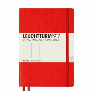 JOURNAL LEUCHTTURM 1917 MEDIUM PLAIN RED