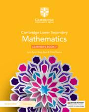 Cambridge Lower Secondary Mathematics Learner's Book 7 + Digital Access 1 Year