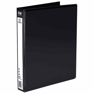 Ringbinder FM Overlay A4 2/26 Black