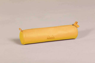 PENCIL CASE RHODIARAMA ROUND DAFFODIL